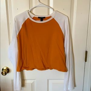 Forever 21 cropped long sleeve